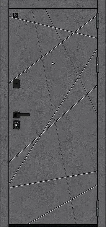 Товар Дверь Браво Граффити-5/SBlack Slate Art/Look Art/Букле черное DIS007585