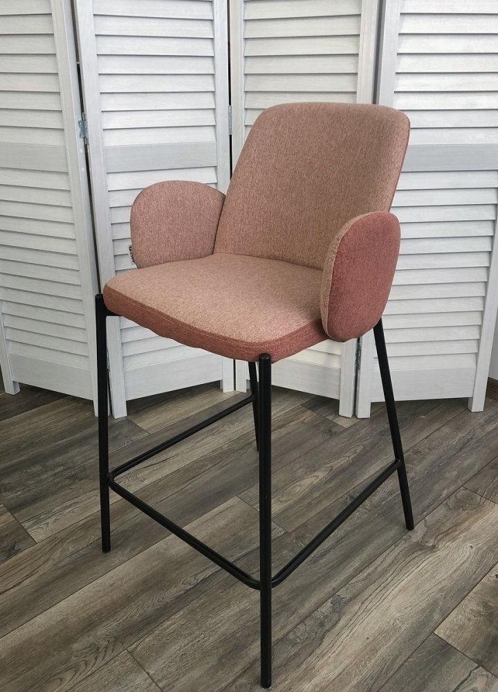 Товар Полубарный стул NYX (H=65cm) VF109 розовый / VF110 брусничный М-City MC60172