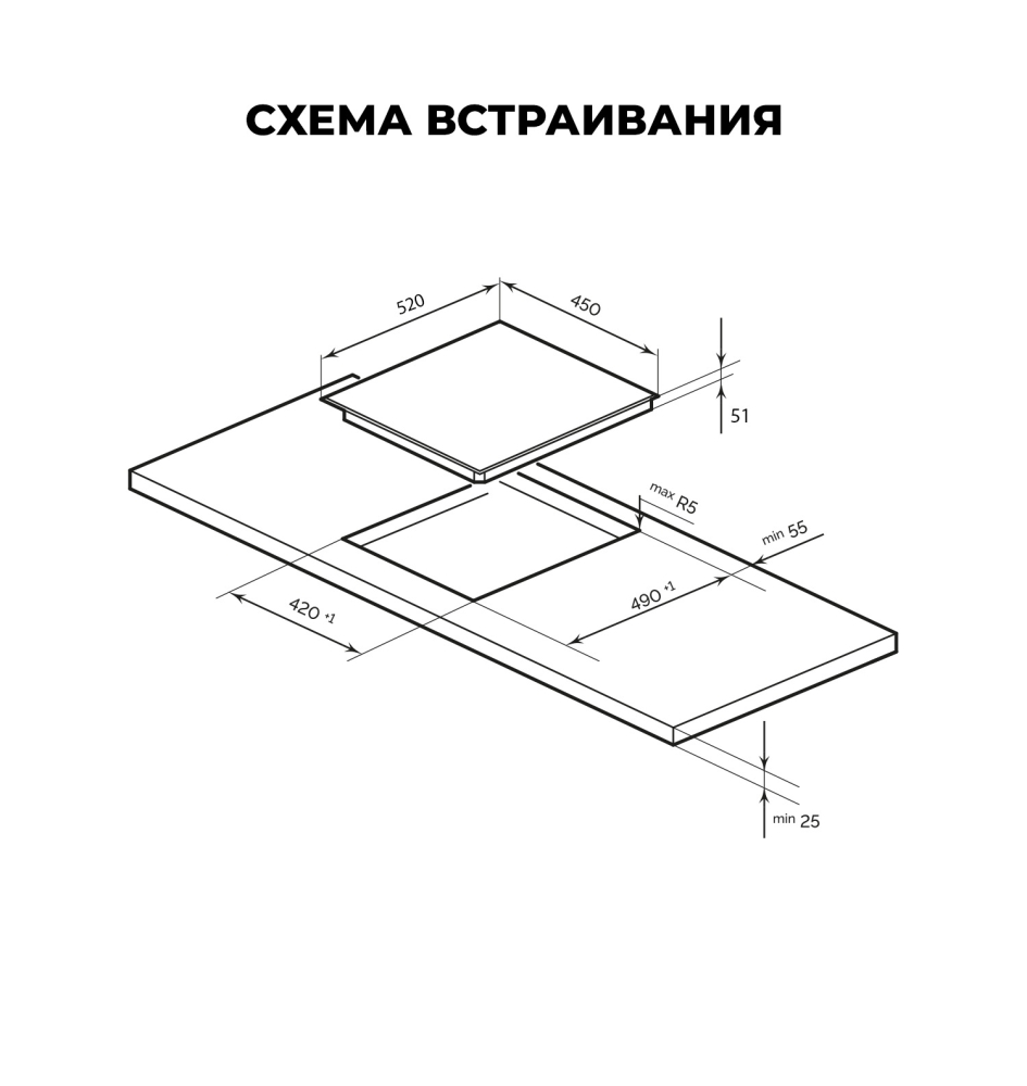 Товар Электрическая панель Варочная панель электрическая LEX EVH 430B BL