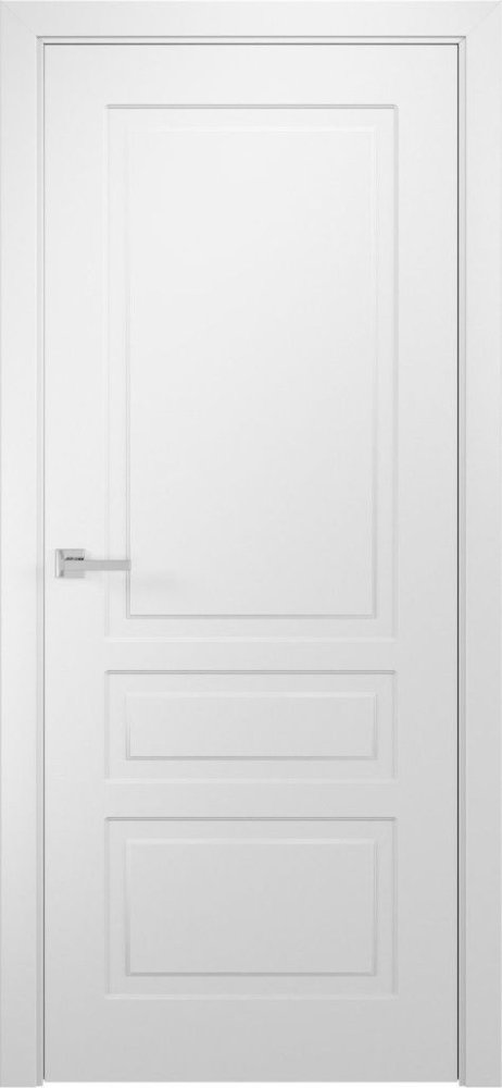 Межкомнатная дверь Модель L-2 (900x2000) белая эмаль