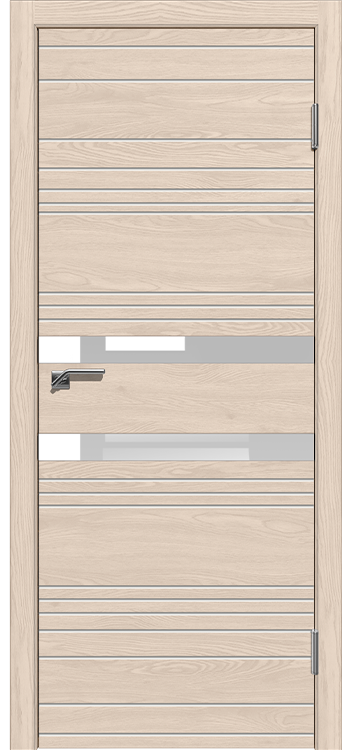Межкомнатная дверь Легенда Новелла 2 Лиственница натуральная,стекло белое Лиственница нат. Стекло Лакобель белое