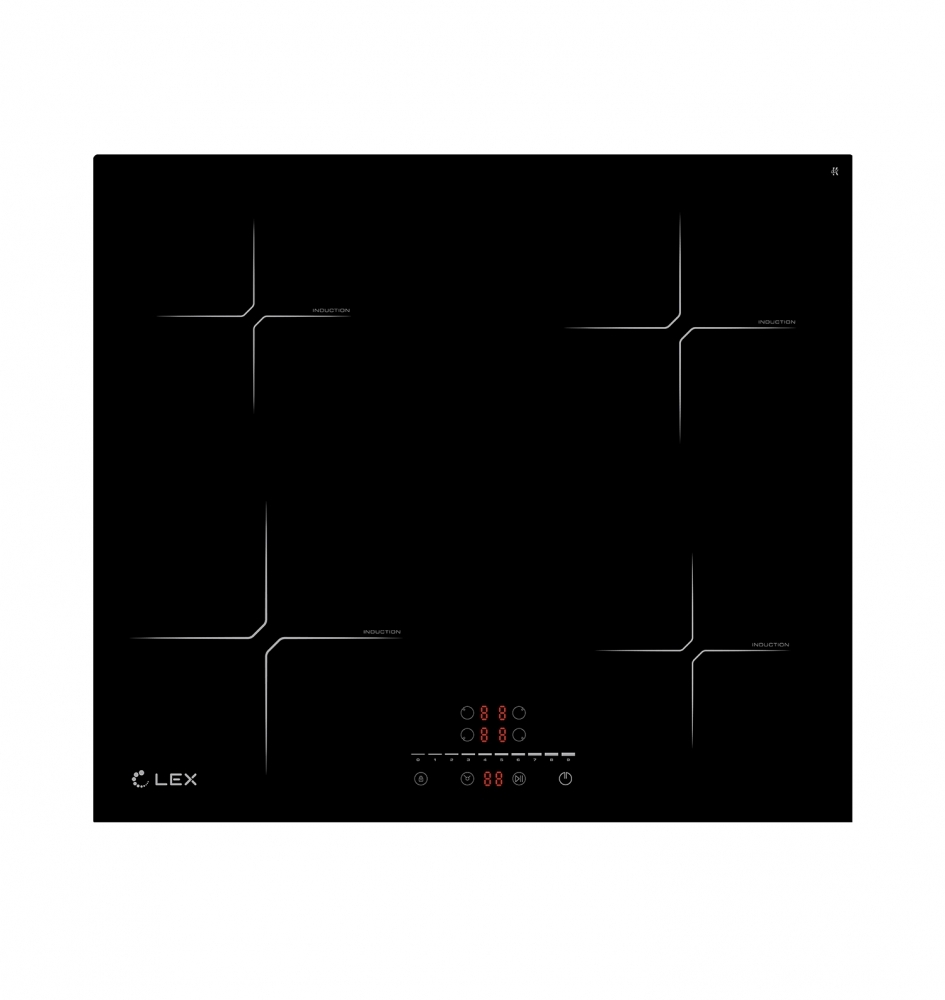 Индукционная панель LEX EVI 640-2 BL