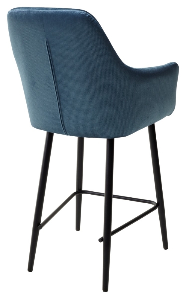 Товар Полубарный стул Роден Blitz 19 Пепельно-синий, велюр (H=65cm), M-City MC62768