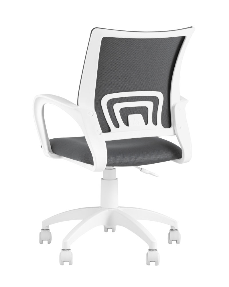 Товар Кресло офисное Topchairs ST-BASIC-W серая ткань крестовина белый пластик SG5548