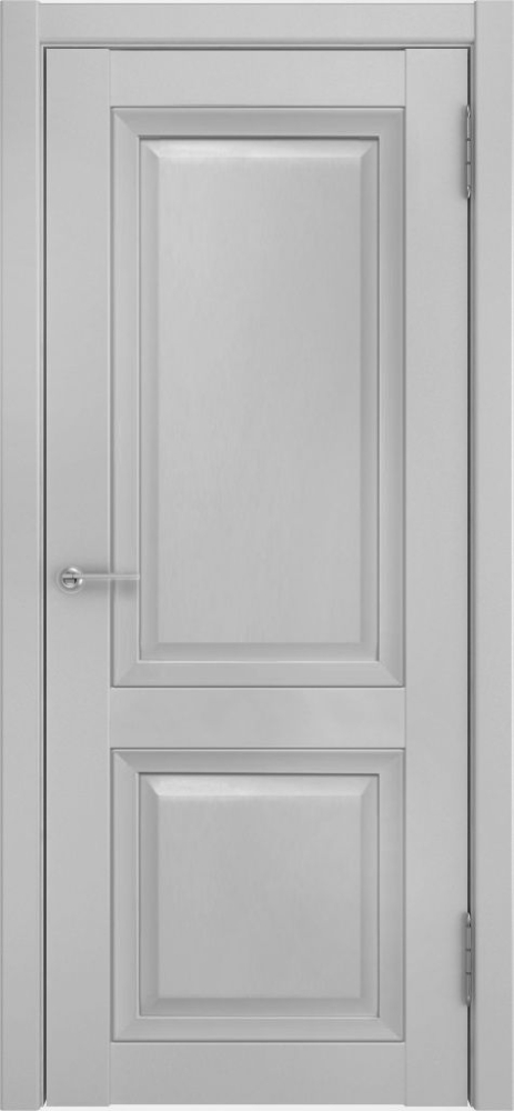 Межкомнатная дверь Лу-161 (серый эмалит)