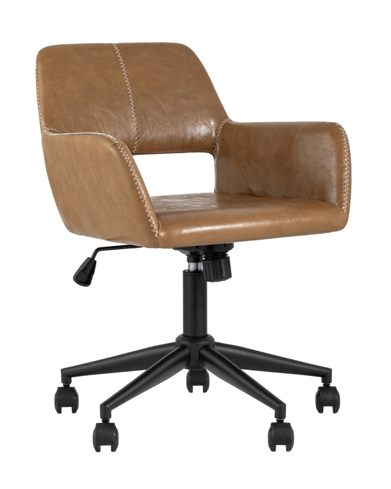 Кресло компьютерное Филиус экокожа коричневый SG2321