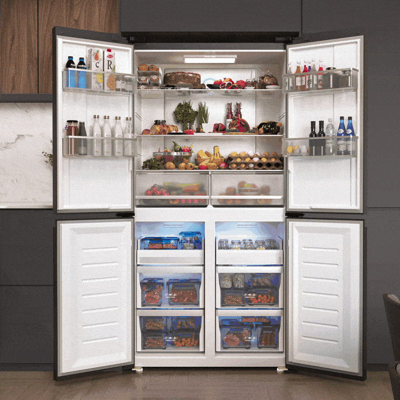 Товар Холодильник Холодильник  трехкамерный отдельностоящий LEX LCD450BmID