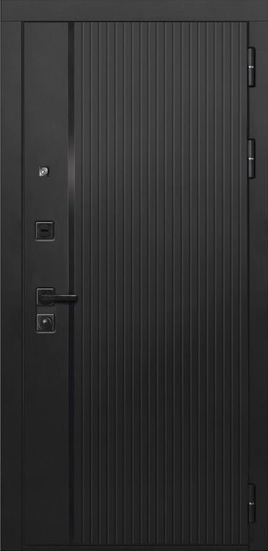 Дверь ДвериПРО L-45 ФЛ-291 (Line, 10мм, белый софт) DPRO190876