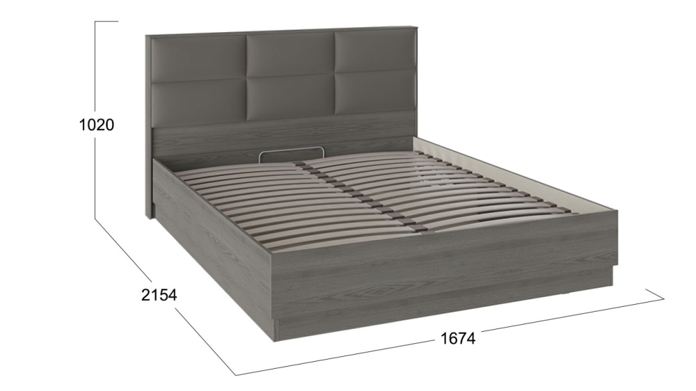 Кровать с ПМ Либерти (с подъемным механизмом) с заглушиной TR1957848