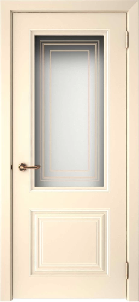 Межкомнатная дверь Смальта-42 ваниль ral