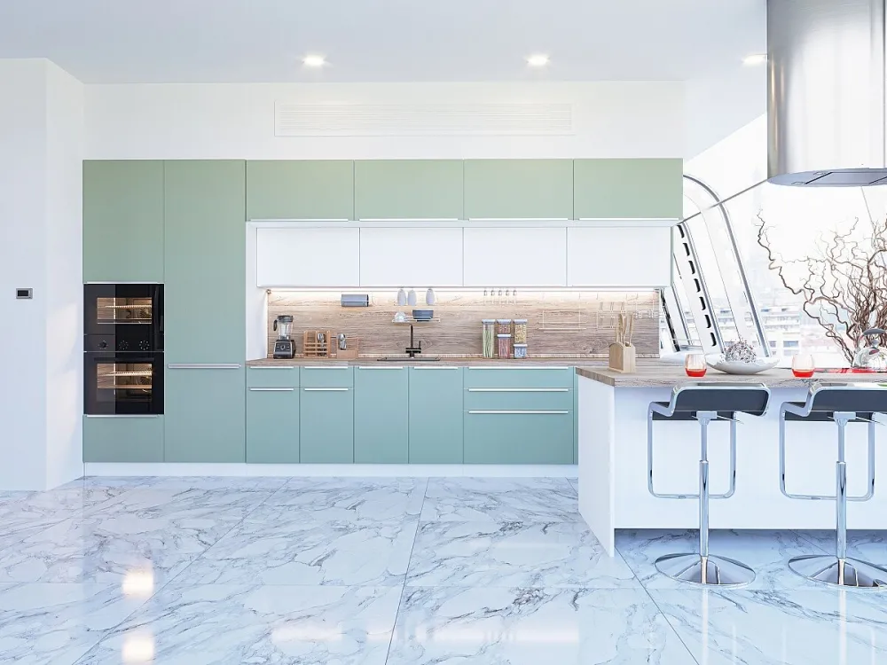 Фьюжн-02 Silky Mint/Silky White VI52454